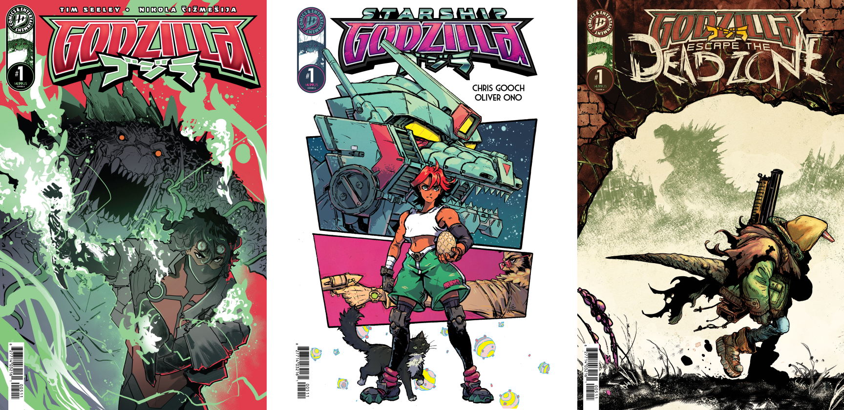 IDW Announces New 'Kai-Sei' Godzilla Shared Universe Comics Line