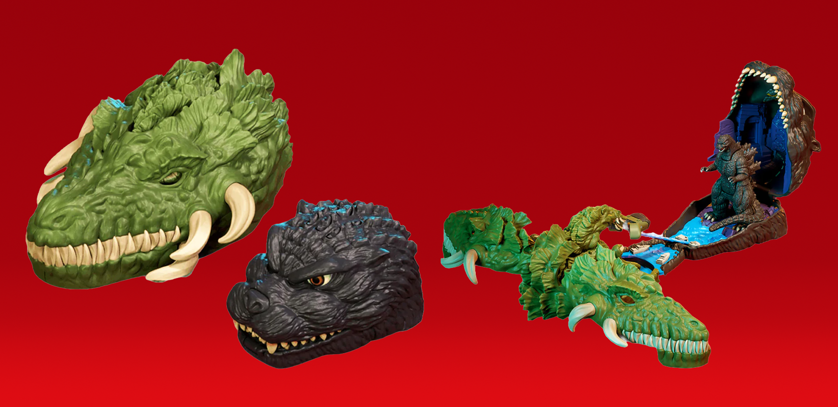 PeariA's Godzilla vs. Biollante Pocket Toy Set Maximizes '90s Miniatur PeariA's Godzilla vs. Biollante Pocket Toy Set Maximizes '90s Miniatur