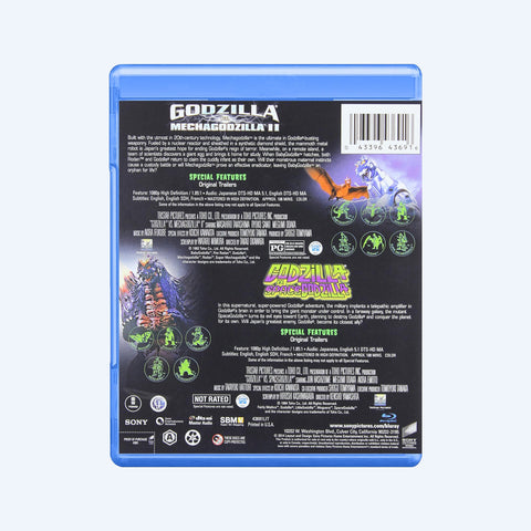 Godzilla vs. Mechagodzilla II / Godzilla vs. Spacegodzilla Blu-Ray