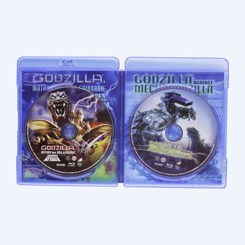 Godzilla Against Mechagodzilla / Godzilla, Mothra, And King Ghidorah: Giant Monsters All-Out Attack Blu-Ray