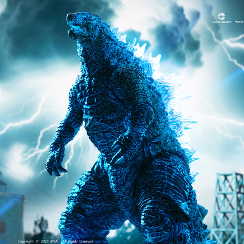 Godzilla x Kong: The New Empire Exquisite Basic Energized Godzilla PX Previews Exclusive Figure