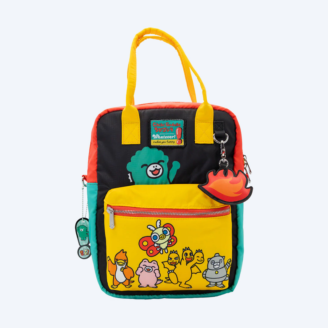 Chibi Godzilla Raids Again Reversible Crossbody Bag