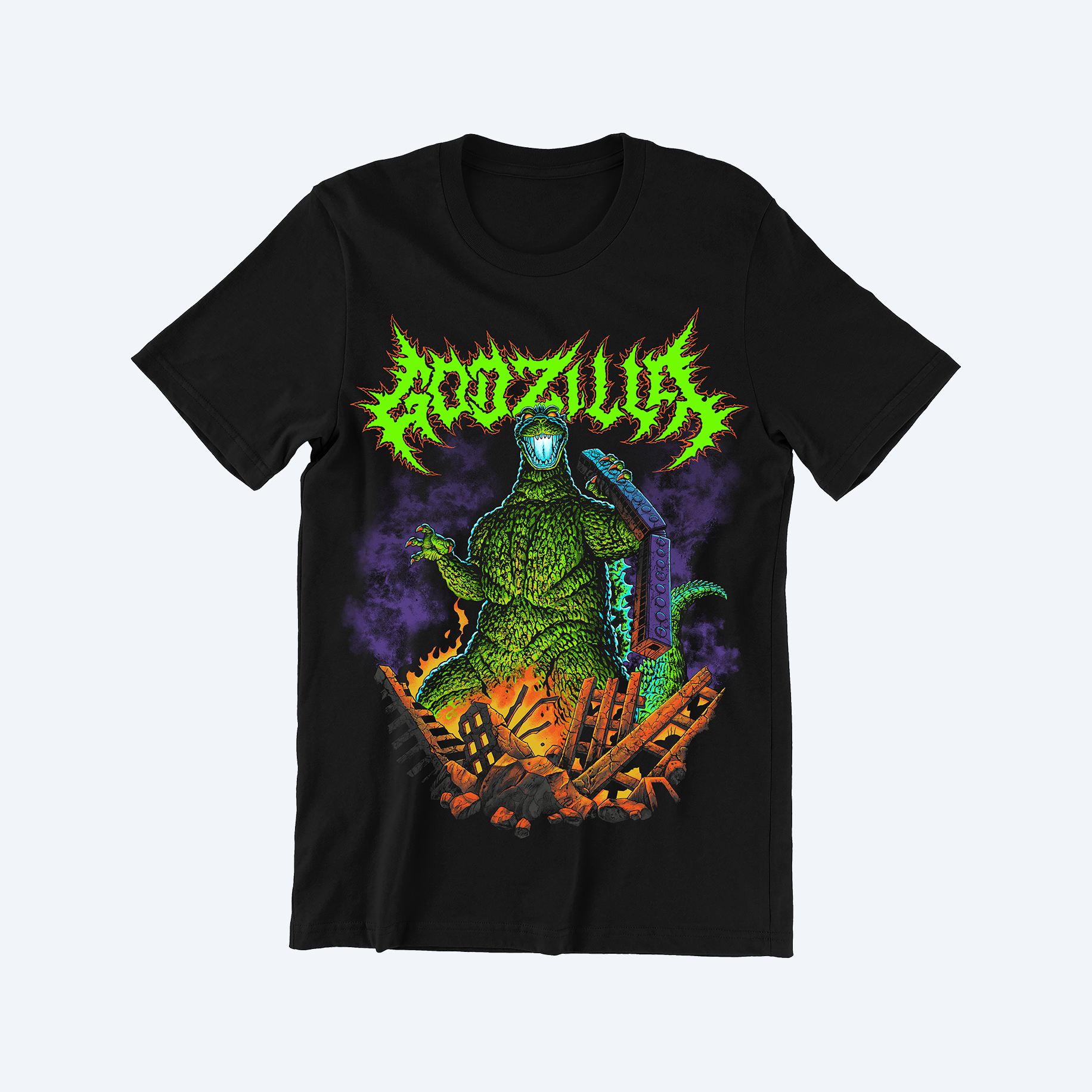 Godzilla top t shirt