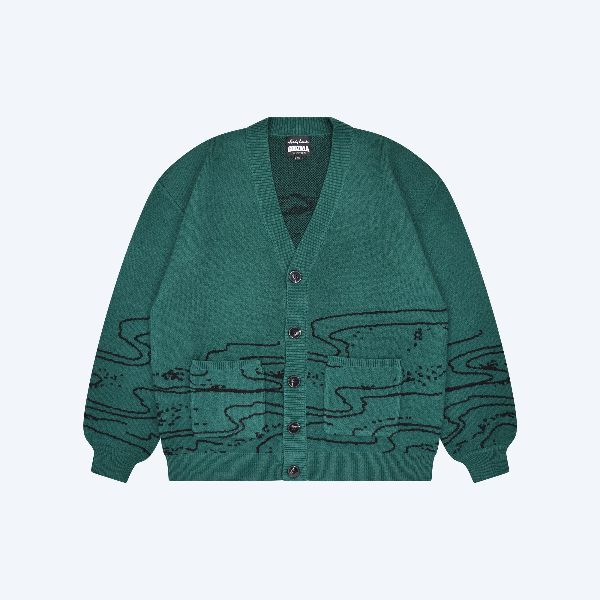 Attack Cardigan - Godzilla Variant