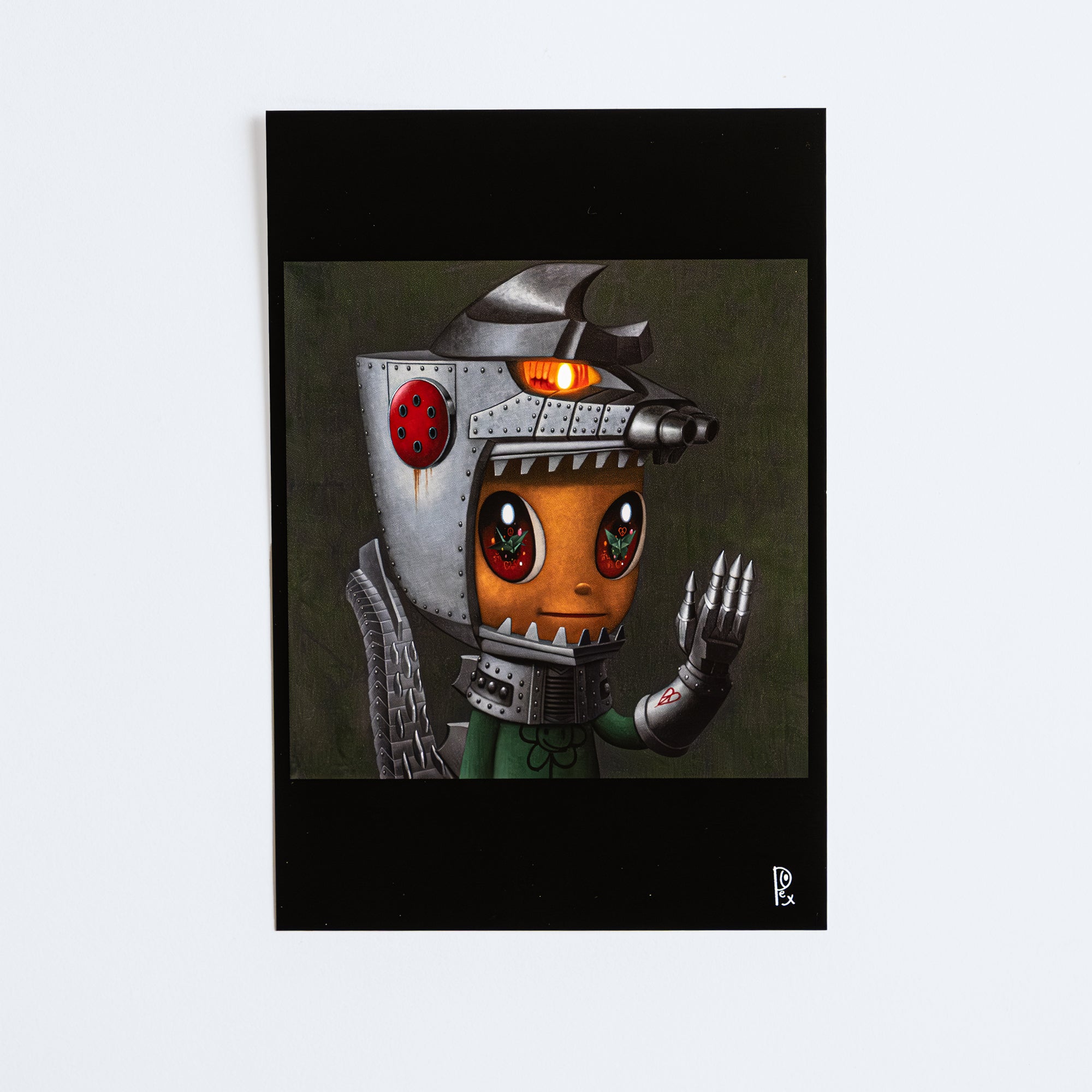 Godzilla the Art Mechagodzilla Pex Pitakpong Postcard
