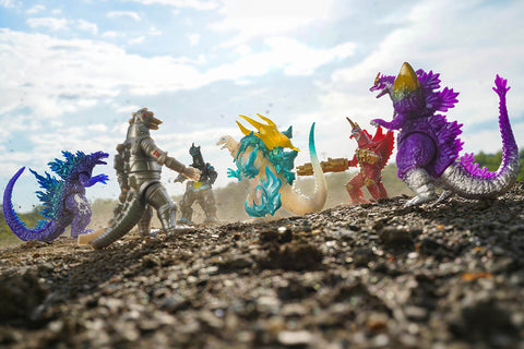 Godziburst and Godzilla Scramble Figures Arrive at Godzilla Store US