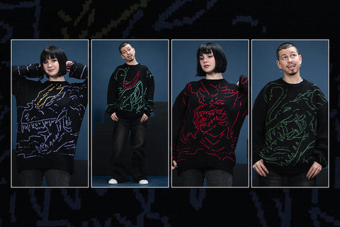 New Steady Hands Sweaters Arrive at the Godzilla Store US