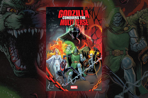 GODZILLA CONQUERS THE MULTIVERSE Brings the King of the Monsters to Marvel’s Infinite Realities
