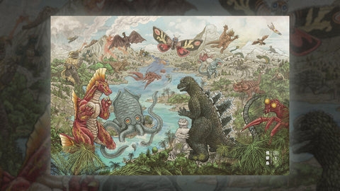 New Monster Island Mural Turns San Francisco Japantown Into a Godzilla Art Destination