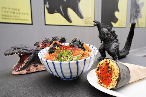 Godzilla Summer Food Items Arrive at Nijigen no Mori in Japan