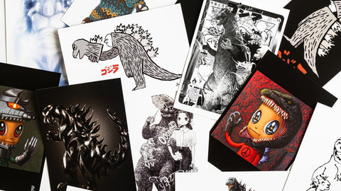 Godzilla THE ART Exhibit Merchandise Now on Sale at Godzilla Store US
