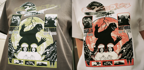 Brain Dead Drops Exclusive New 'Mothra vs. Godzilla' T-shirts
