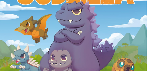 Minilla Learns to be 'Brave Like Godzilla' in New Kid's Book in June