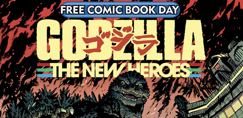 IDW to Release 'Godzilla: The New Heroes' On Free Comic Book Day 2025