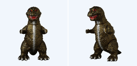 Godzilla Store Drop: New Godzilla '54 Guignol Glitter Sofubi