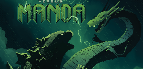 The Year of the Dragon Roars on in 'Godzilla Rivals: Versus Manda' Comic in July