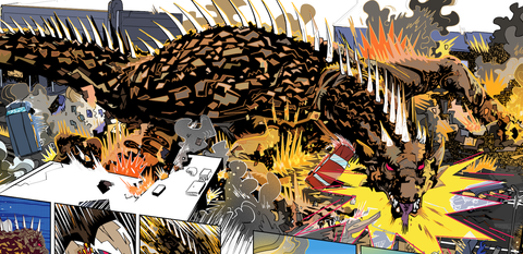 Exclusive Interview: Artist Louie Joyce Talks Upcoming 'Godzilla Skate or Die' Comic