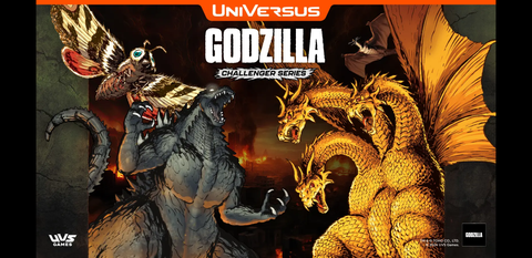 Godzilla Challenger Series Coming to UniVersus Card Game in June