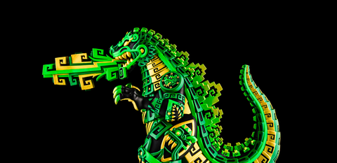 Pre-Order Alert: Exclusive New Green Mondo Urban Aztec Godzilla Figure