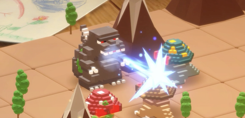 'Godzilla Voxel Wars' Arrives on Steam and Epic Games Store
