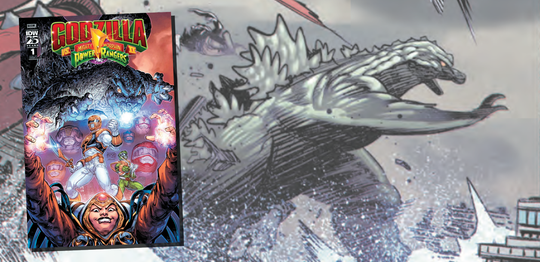 Exclusive Interview: Cullen Bunn on 'Godzilla vs. The Mighty Morphin P