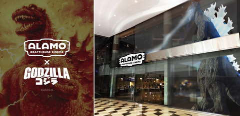 Godzilla x Alamo Drafthouse Movie Theater