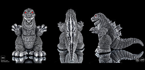 Limited Pre-orders Open for Mondo's New James Groman Godzilla Variant