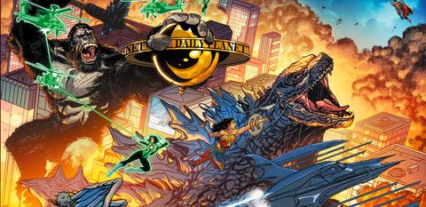 'Justice League vs. Godzilla vs. Kong' #1 Arrives in Comic Shops