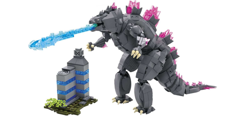 Hit the Bricks With Buildable New MEGA Godzilla Figure