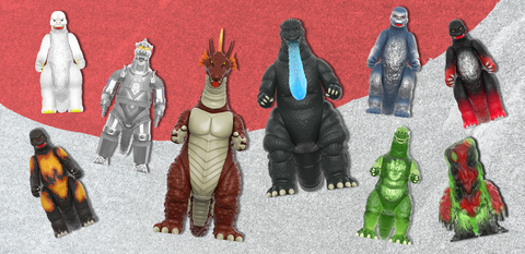 Super7 Drops Nine New Godzilla ReAction Figures