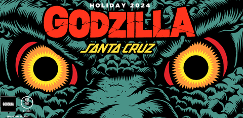 Santa Cruz x Godzilla Collection to Include Monster-Sized Skateboard Deck and More in November