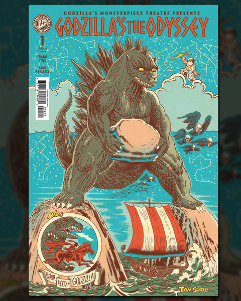 The King of the Monsters Meets Greek Mythology in Godzilla’s Monsterpiece Theatre Presents: Godzilla’s The Odyssey