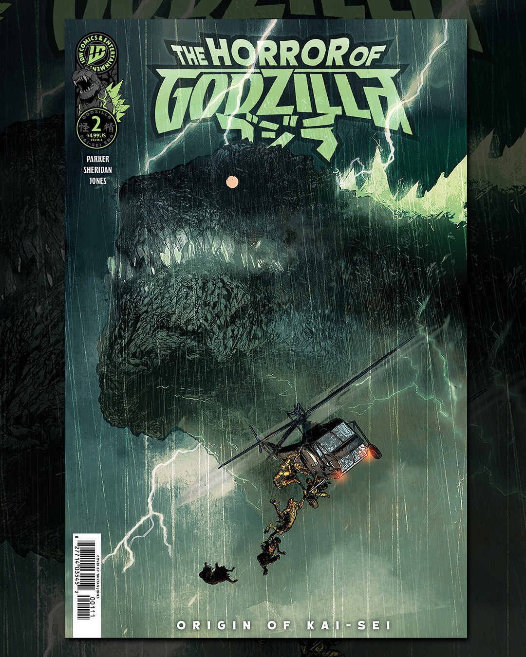 THE HORROR OF GODZILLA #2 Covers Reveal the Story Behind the First Att ...
