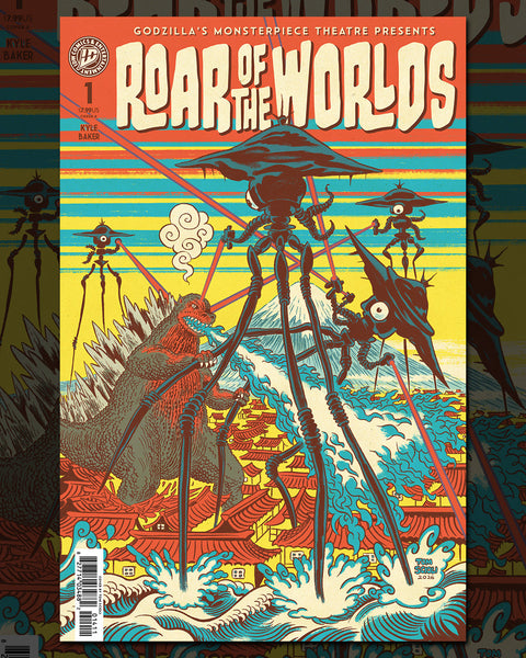 Godzilla Battles the Martians in Monsterpiece Theatre Presents: Roar of the Worlds