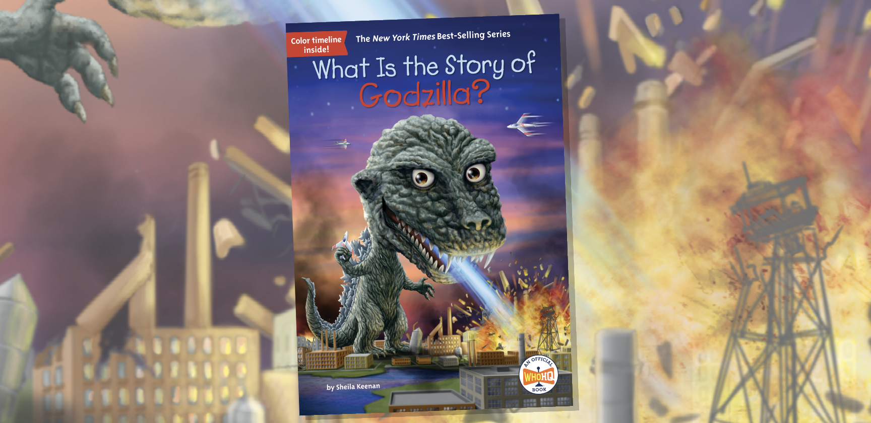 'What Is the Story of Godzilla?' Book Teaches Monster Movie History