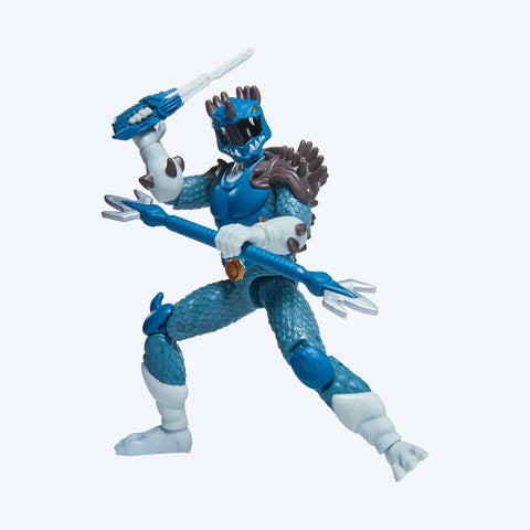 Godzilla vs Mighty Morphin Power Rangers Kaiju Ranger Blue Anguirus Action Figure