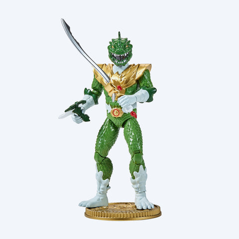 Godzilla vs Mighty Morphin Power Rangers Kaiju Ranger Green Godzilla Action Figure