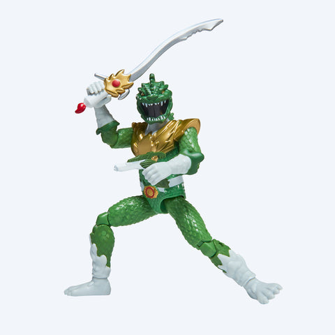 Godzilla vs Mighty Morphin Power Rangers Kaiju Ranger Green Godzilla Action Figure