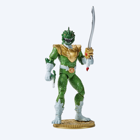 Godzilla vs Mighty Morphin Power Rangers Kaiju Ranger Green Godzilla Action Figure