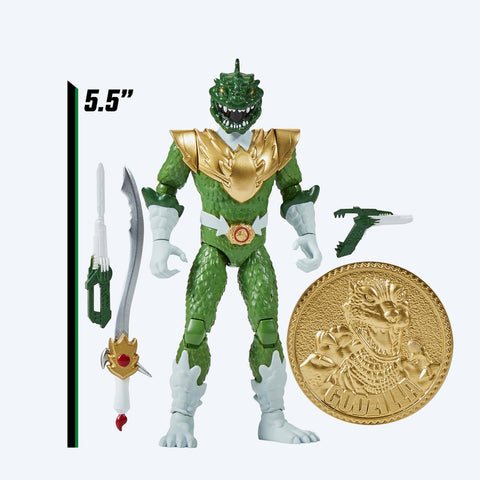 Godzilla vs Mighty Morphin Power Rangers Kaiju Ranger Green Godzilla Action Figure