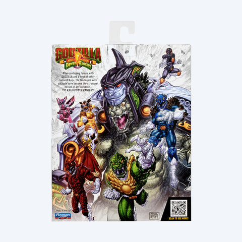 Godzilla vs Mighty Morphin Power Rangers Kaiju Ranger Green Godzilla Action Figure
