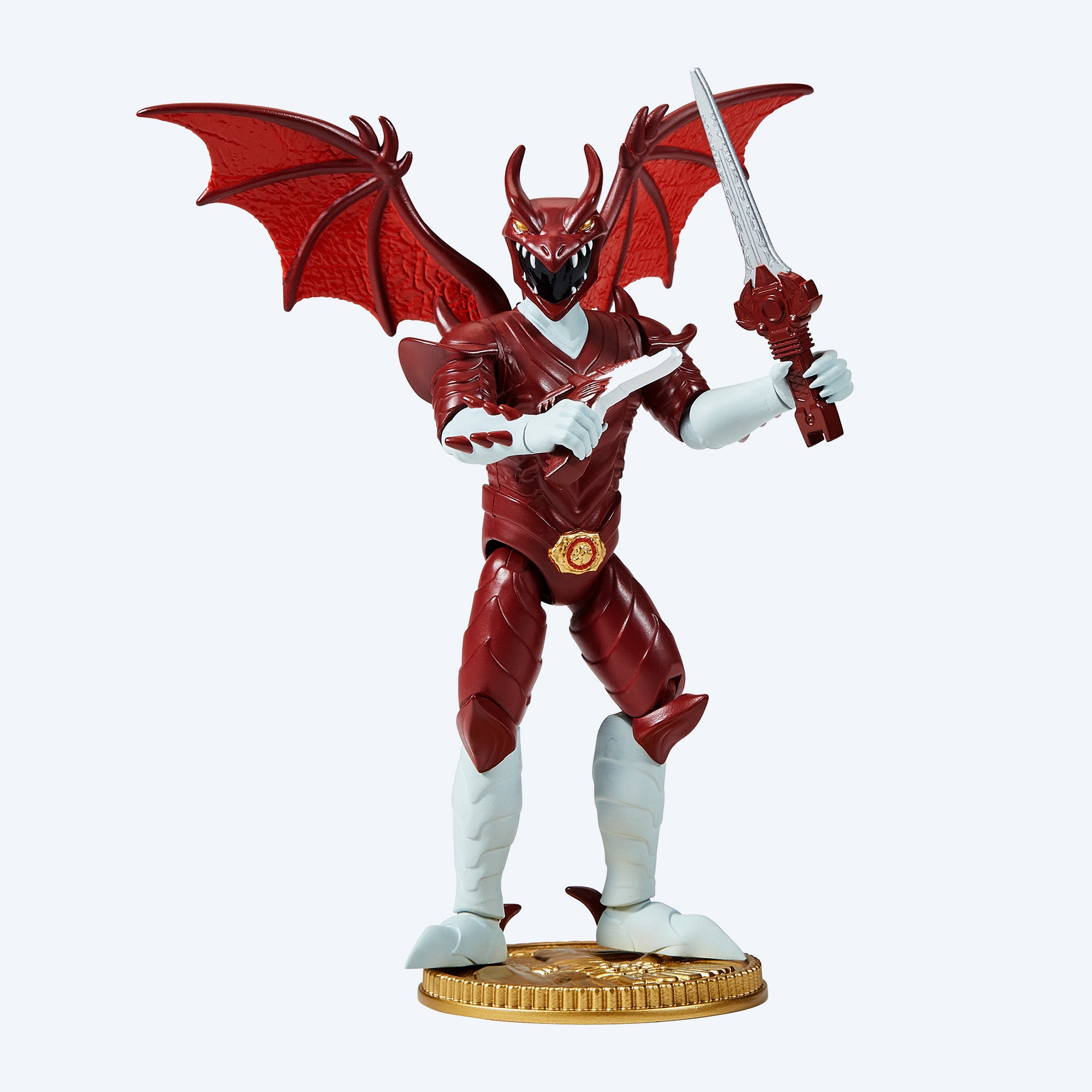 Godzilla vs Mighty Morphin Power Rangers Kaiju Ranger Red Rodan Action