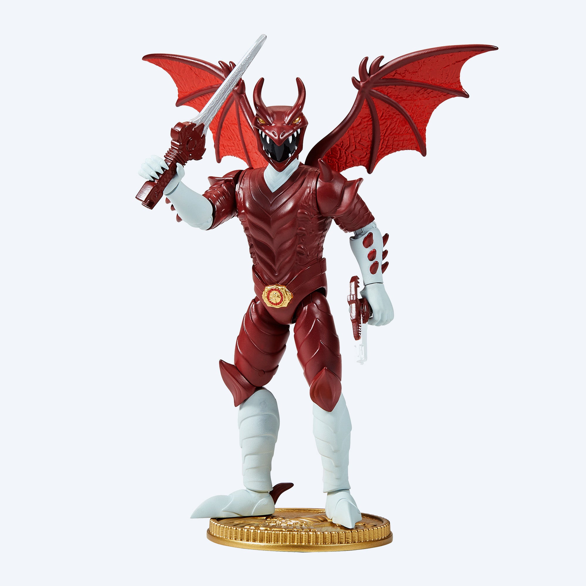 Godzilla vs Mighty Morphin Power Rangers Kaiju Ranger Red Rodan Action