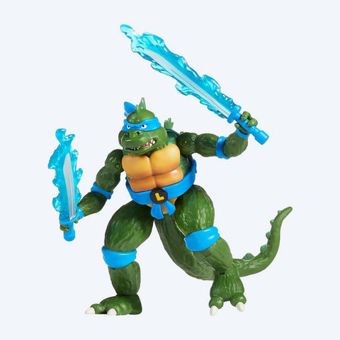 Teenage Mutant Ninja Turtles & Godzilla Cross-over:  Leonardo x Godzilla Figure