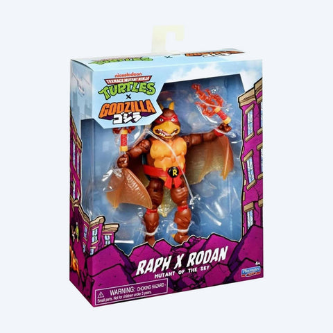 Teenage Mutant Ninja Turtles & Godzilla Cross-over: Raphael x Rodan Figure