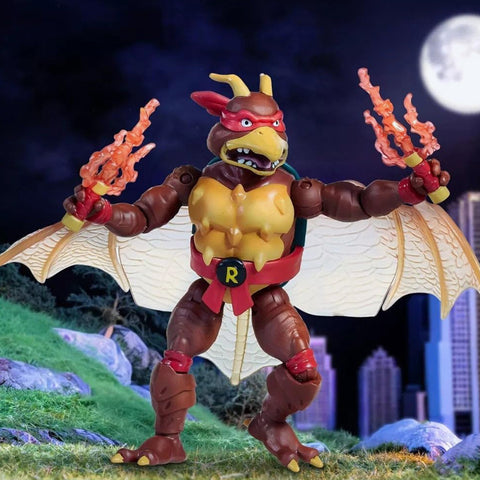 Teenage Mutant Ninja Turtles & Godzilla Cross-over: Raphael x Rodan Figure