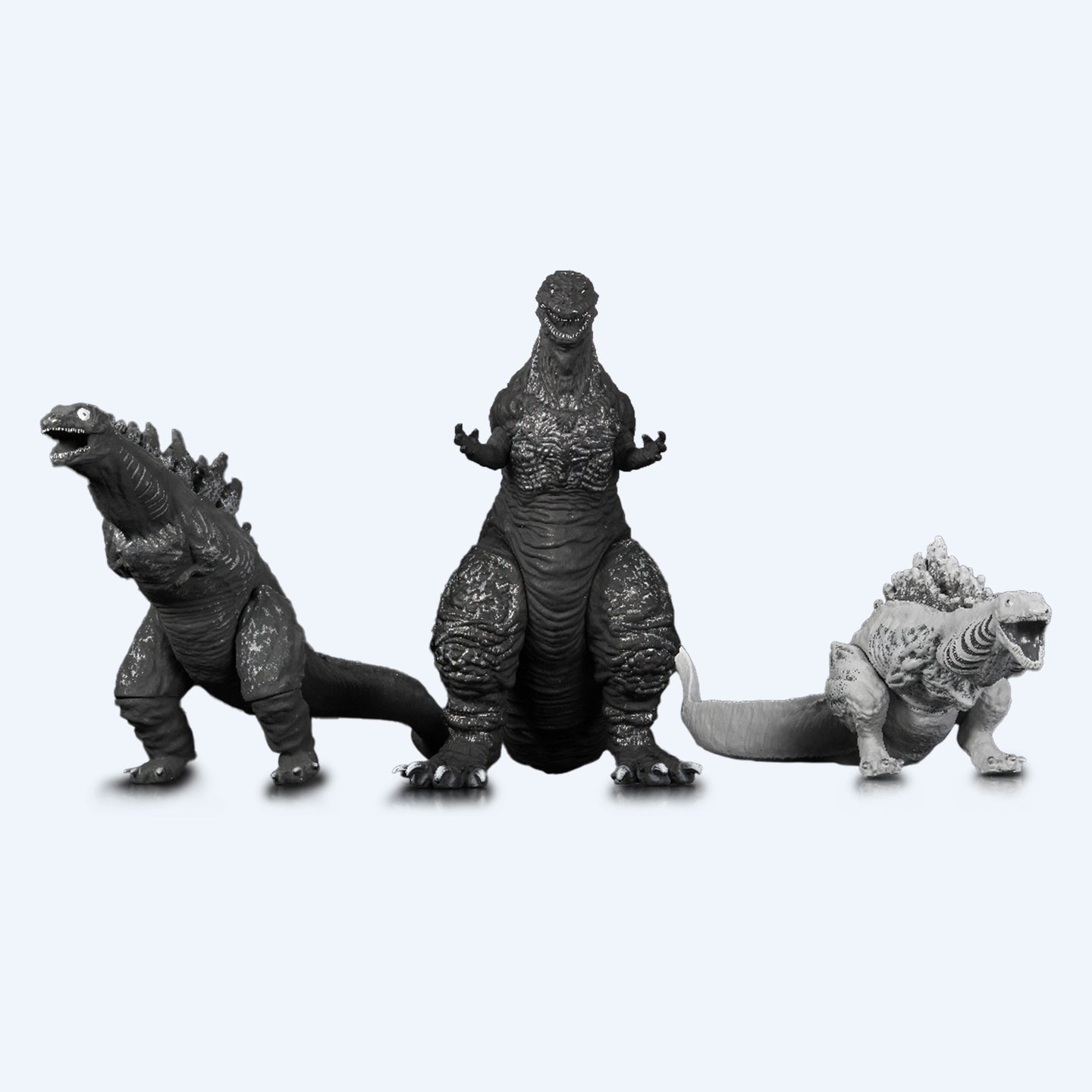 BANDAI JAPAN 1999 Gojira Daishuugou Godzilla History 6 Figure BANDAI JAPAN 1999 Gojira Daishuugou Godzilla History 6 Figure
