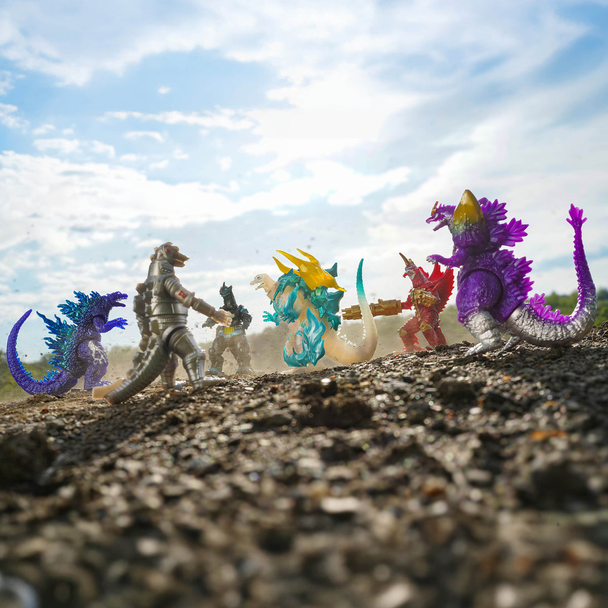 Godziburst Mechagodzilla & Maser Unit – Godzilla