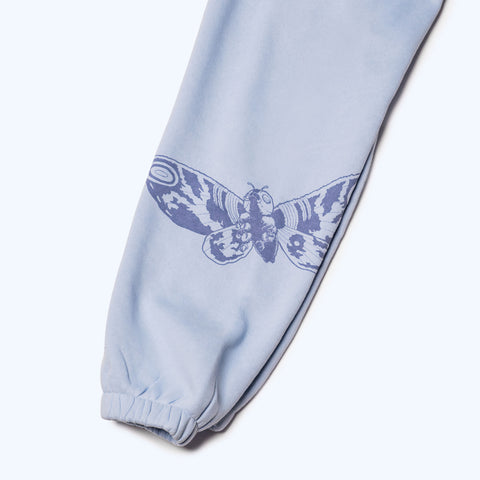 Godzilla Kaiju Print Sweatsuit Set - Blue