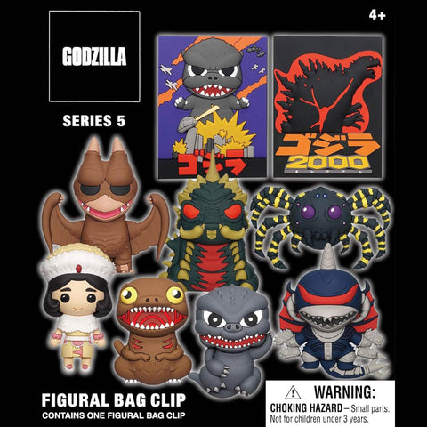 Godzilla Series 5 3D Foam Bag Clip Blind Box